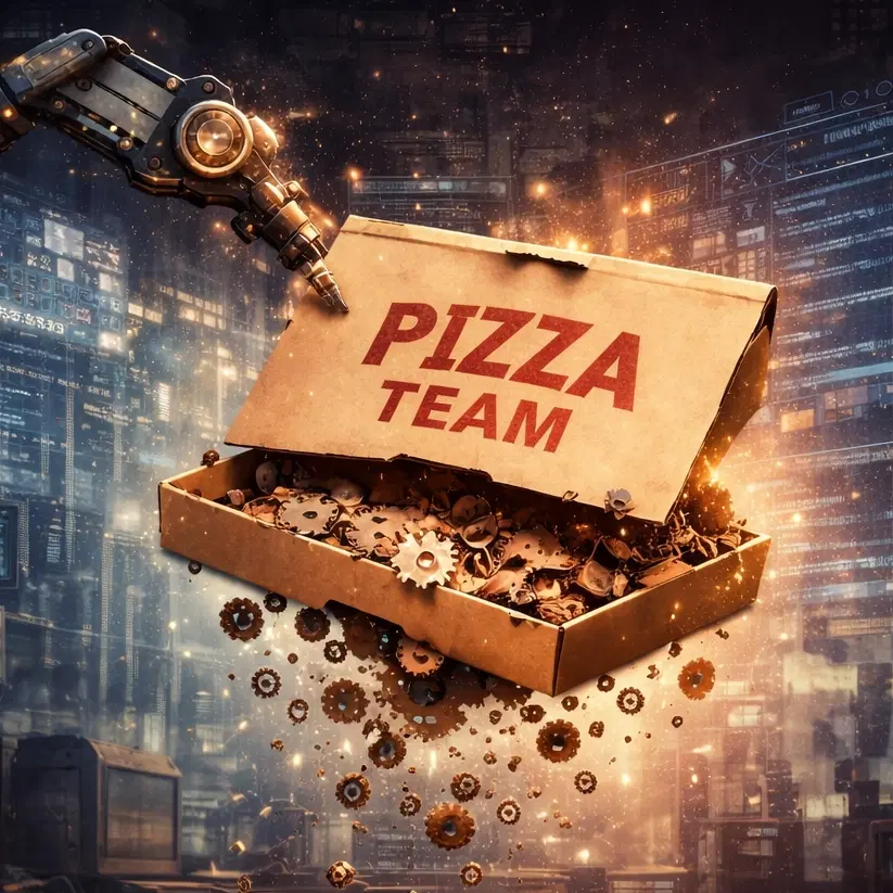 The End of the Pizza Team: How AI Collapses Development Roles